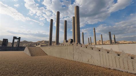 3D model 3D model Persepolis-reconstructed environment of Persepolis VR ...