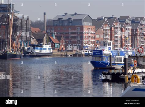 Ipswich Docks Stock Photo - Alamy