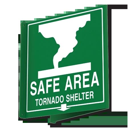 Severe Weather Signage | Tornado Shelter | INTERSIGN