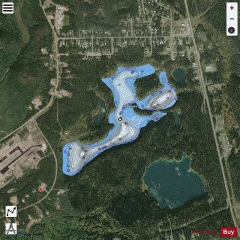 Allan Lake (Dease Lake Area) Fishing Map | Nautical Charts App