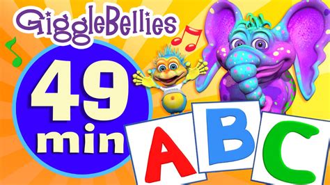 ABC Song | Nursery Rhymes | Alphabet Rhyme by GiggleBellies - YouTube