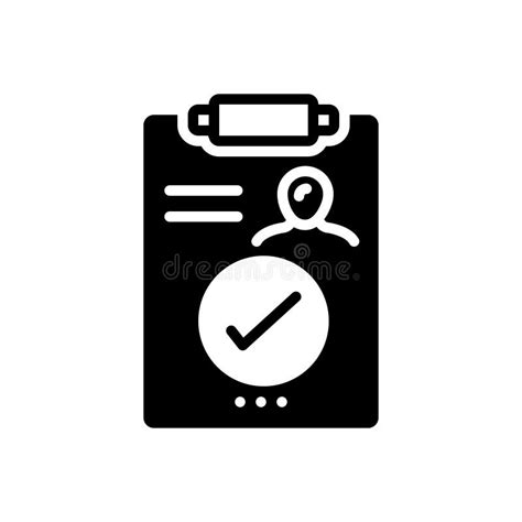 Black Solid Icon for Result, Outcome and Consequence Stock Illustration - Illustration of vector ...