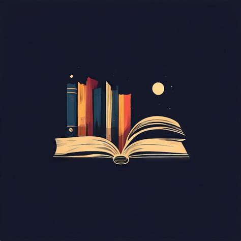 Libro abierto con estrellas voladoras ilustración vectorial libro ...