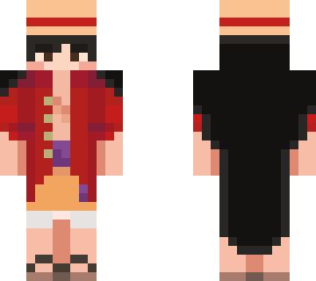 Luffy (Wano) | Minecraft Skin