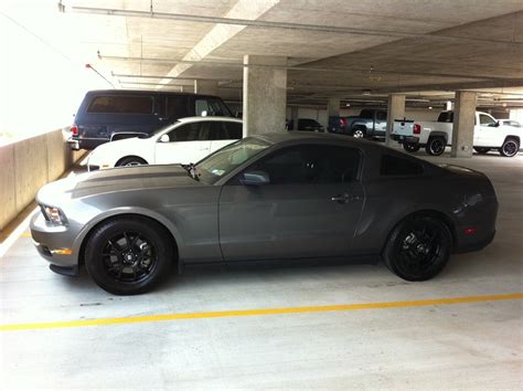 Black rims on sterling gray - Ford Mustang Forum