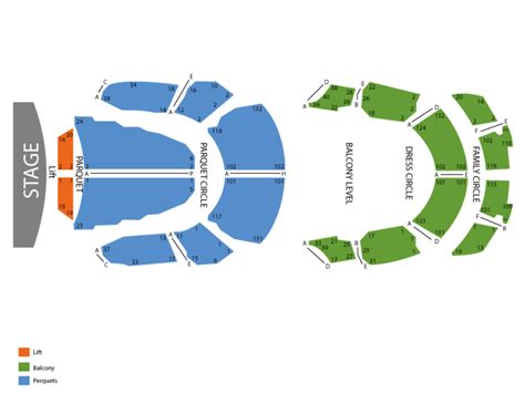 Grand Opera House Seating Chart | Cheap Tickets ASAP