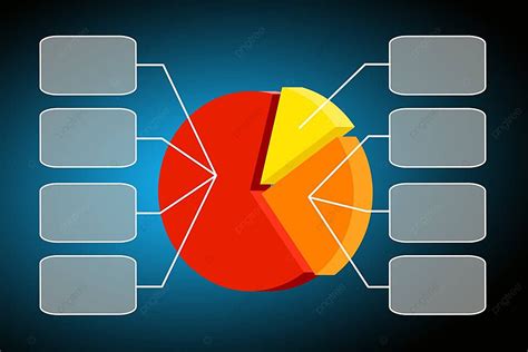 Colorful Pie Chart Graph Concept Growth Business Photo Background And Picture For Free Download ...