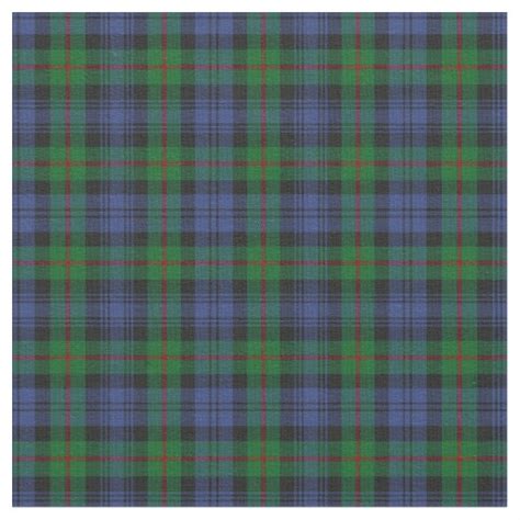 Clan Murray Tartan Fabric | Zazzle