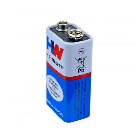 Original HW Battery 9V For Arduino/ RPI/ Robotics