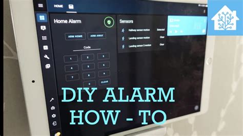 How to Create a DIY alarm system with Home Assistant – Smart Home Makers