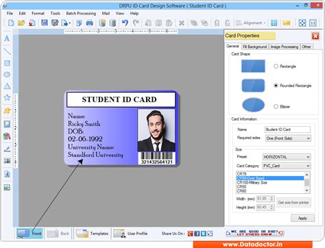 Id Card Maker Software Screenshots Employees Student - vrogue.co