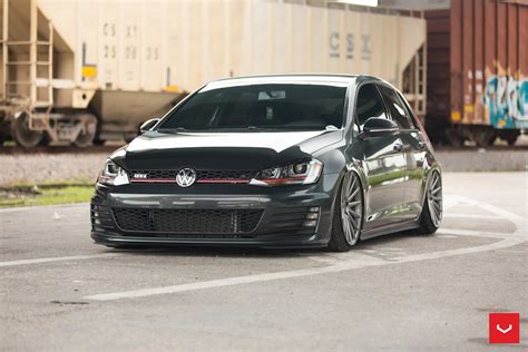 VW GTI | "Stealth" | Vossen 19 '' VFS-2 Wheels | Luxury4Play.com