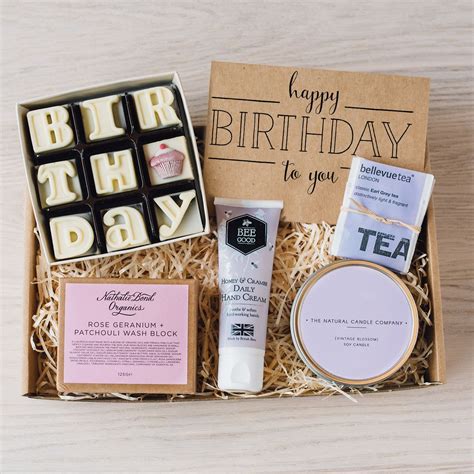 Birthday Letterbox Gift Set | Letterbox gifts, Friend birthday gifts, Birthday presents for mum