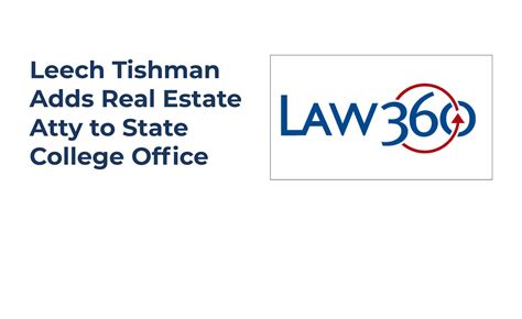 Real Estate - Leech Tishman: Legal Services