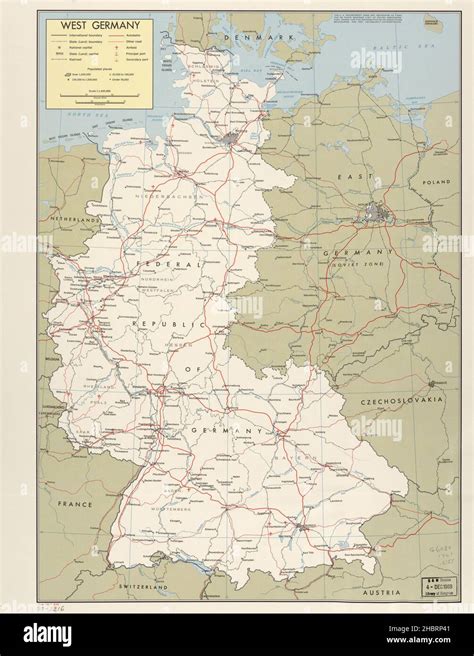 1969 west germany map hi-res stock photography and images - Alamy