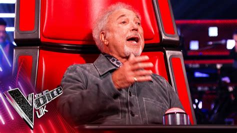 Watch Sir Tom Jones sing With These Hands at The Voice UK auditions | The Voice UK 2021 | TellyMix