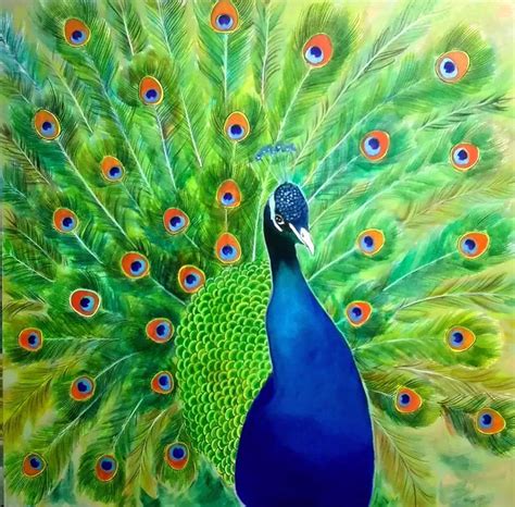 How Painting Peacocks Brought an Artist Peace of Mind