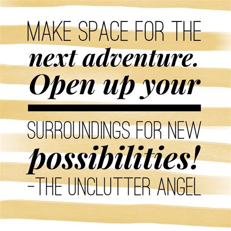 Inspirational Quotes About Clutter and Letting Go - The Unclutter Angel