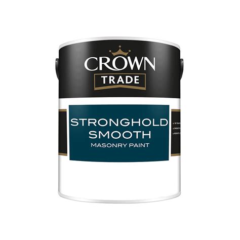 Crown Trade Stronghold Smooth Masonry Paint | Masonry