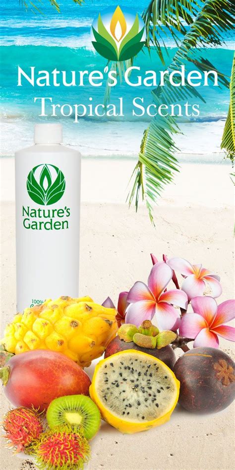 Amazing tropical fragrance oils by the world renowned Natures Garden ...