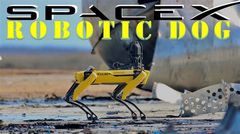 SpaceX uses Robotic Dog to Investigate Starship SN10 Explosion after ...