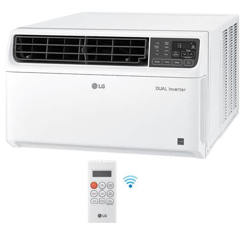 LG Electronics 9,500 BTU 115-Volt Dual Inverter Smart Window Air ...