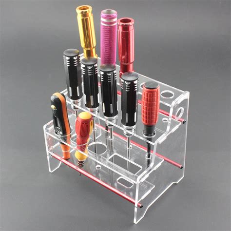 New Screwdriver Shelf Hex Screwdriver Tool Kit Stand Holder RC FPV Tool Storage Rack Holder-in ...