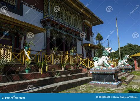 Pelling in Sikkim, India editorial image. Image of religion - 200536520