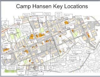 Camp Hansen Map