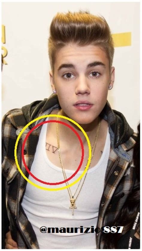 justin bieber new tattoo (roman numerals), 2013 - Justin Bieber Photo ...