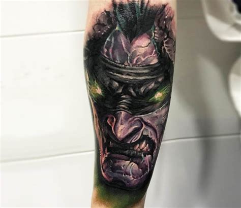 Illidan Stormrage tattoo by Victor Zetall | Photo 21249