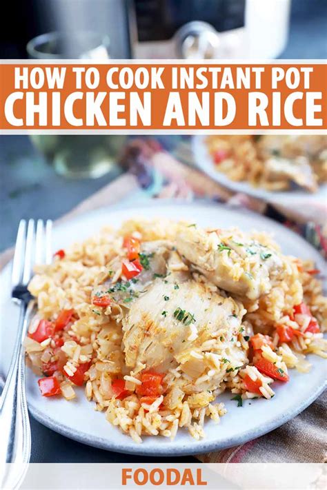 How to Cook Chicken and Rice in an Electric Pressure Cooker | Foodal