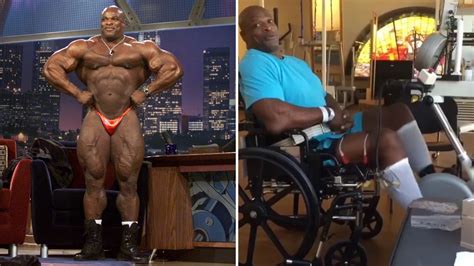 Ronnie Coleman Now, To Win 8 Times Mr. Olympia To The Wheelchair - Globe Live Media