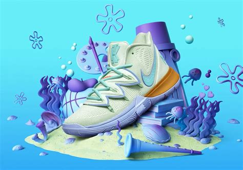 Nike Kyrie 5 Squidward CJ6951-300 - Release Date | SneakerNews.com