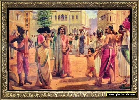 Raja Ravi Varma Oil Painting 11 - Harischandra in Distress