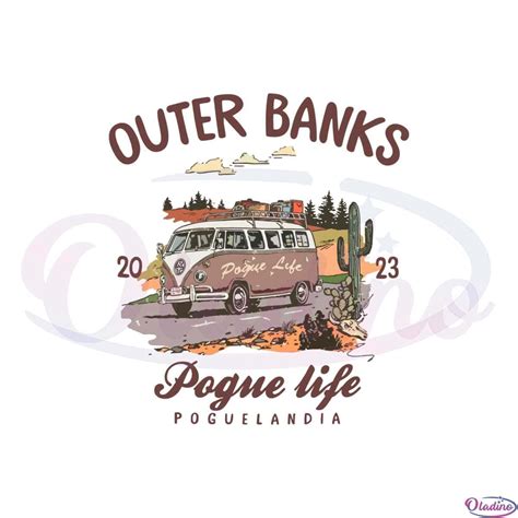 Outer Banks 2023 Tv Series Vintage Pogue For Life Png Sublimation - Oladino