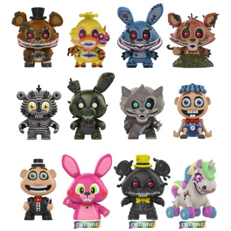 FNAF. Funko mystery mini figures. | Mystery minis, Funko mystery minis, Five nights at freddy's