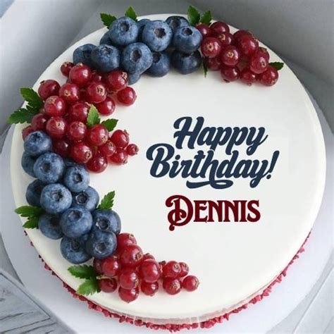 Top 90+ Pictures Happy Birthday Dennis Cake Images Stunning