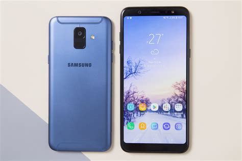 Samsung Galaxy A6 (2018) Hands-on Review : First Impressions - A Mix of ...