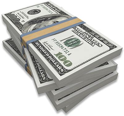 Money Stack Transparent Background