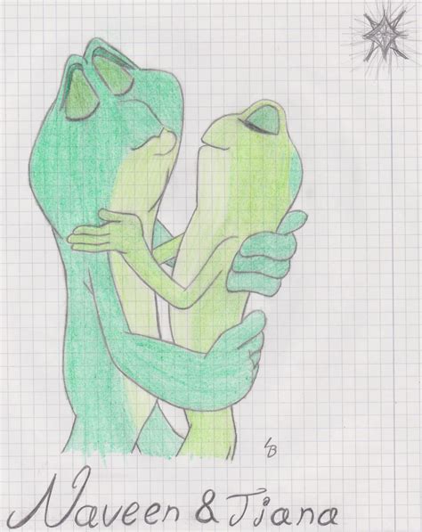 Tiana and Naveen want a kiss by MsKitti3 on DeviantArt