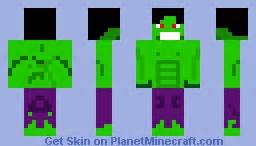 Hulk Minecraft Skin