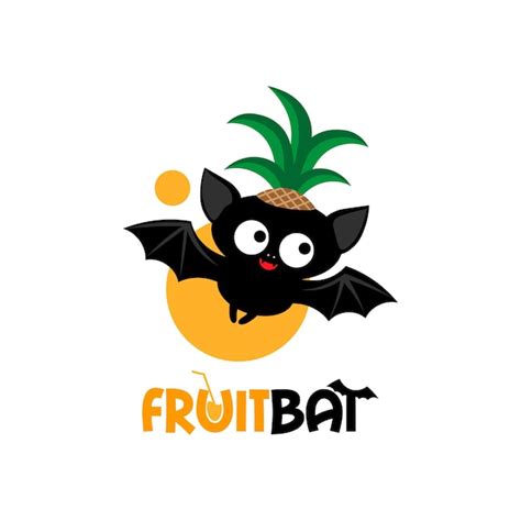 Premium Vector | Fruit bat illustration. funny cartoon bat with ...