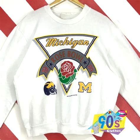 VIntage Michigan Rose Bowl Unisex Sweatshirt - 90sclothes.com