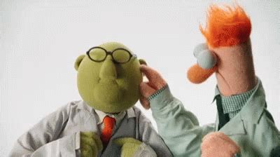 Muppets Beaker Panic Reaction GIF | GIFDB.com