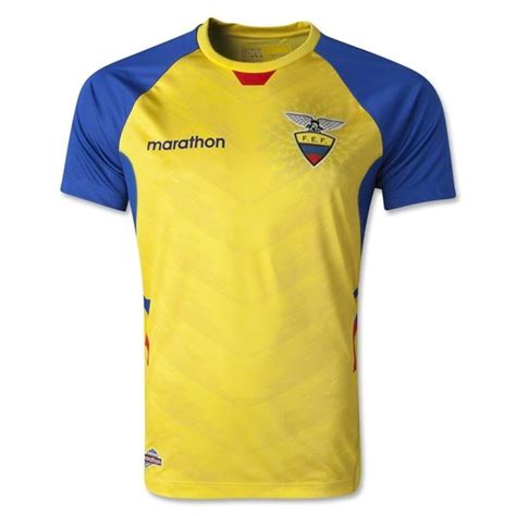 Ecuador 2014 Home Soccer Jersey | Soccer shirts, Soccer jersey, Soccer