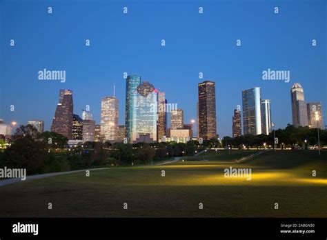 Houston Skyline, Texas Stock Photo - Alamy