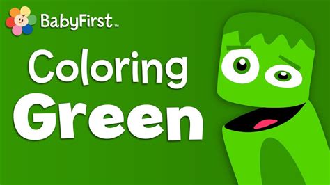 BabyFirstTV: Color Crew - Green | Learn Colors - Color Lesson for Kids ...