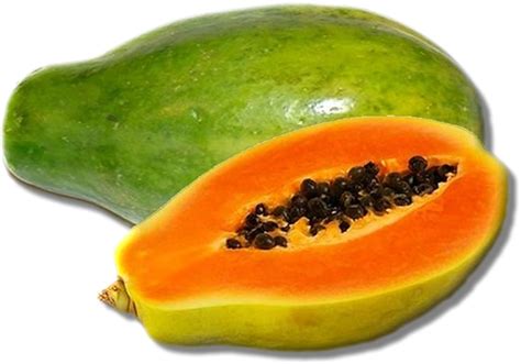 Raw papaya PNG - PNG Mart