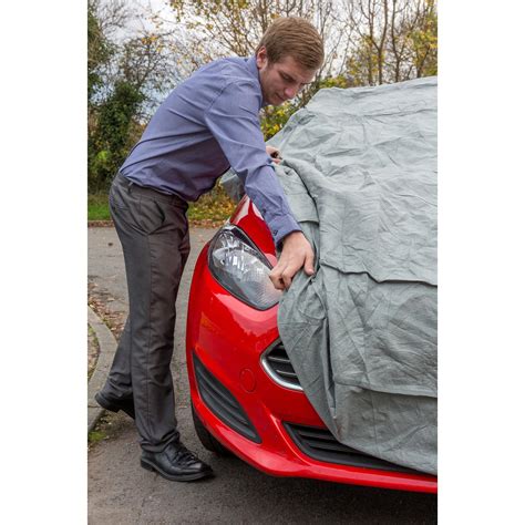 Halfords Advanced All Seasons Waterproof UV Heat Snow Protection Car Cover XL | eBay